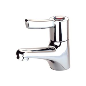 Inta Sequential Lever Operated Basin Mixer Tap with Copper Tails