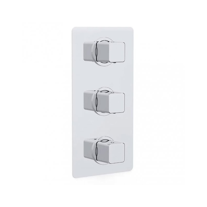Inta Mio Concealed 3 Handle Thermostatic Shower for 3 Outlets Inta Mio Concealed 3 Handle Thermostatic Shower for 3 Outlets