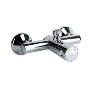 Inta Timed Flow Exposed Shower with Temperature Adjustment