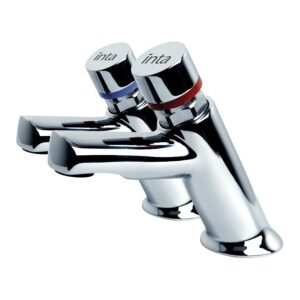 Inta Contemporary Non Concussive Basin Taps Pair