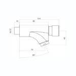 Inta Non Concussive Wall Mounted Taps (Pair)