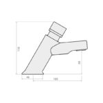 Inta Non Concussive Adjustable Time Anti Block Basin Tap (Single)