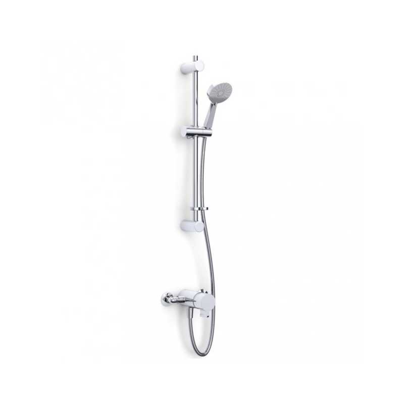 Inta Puro Thermostatic Exposed Sequential Control Shower Set Inta Puro Thermostatic Exposed Sequential Control Shower Set