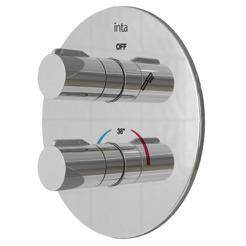 Inta Puro Concealed Thermostatic Shower Dual Outlet