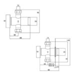 Inta Exposed Timed Flow Shower Control (15 Seconds)