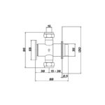 Inta Concealed Timed Flow Shower Control 30 Seconds