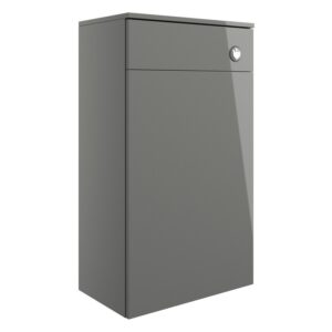 Iona Butler 500mm WC Unit Grey Gloss