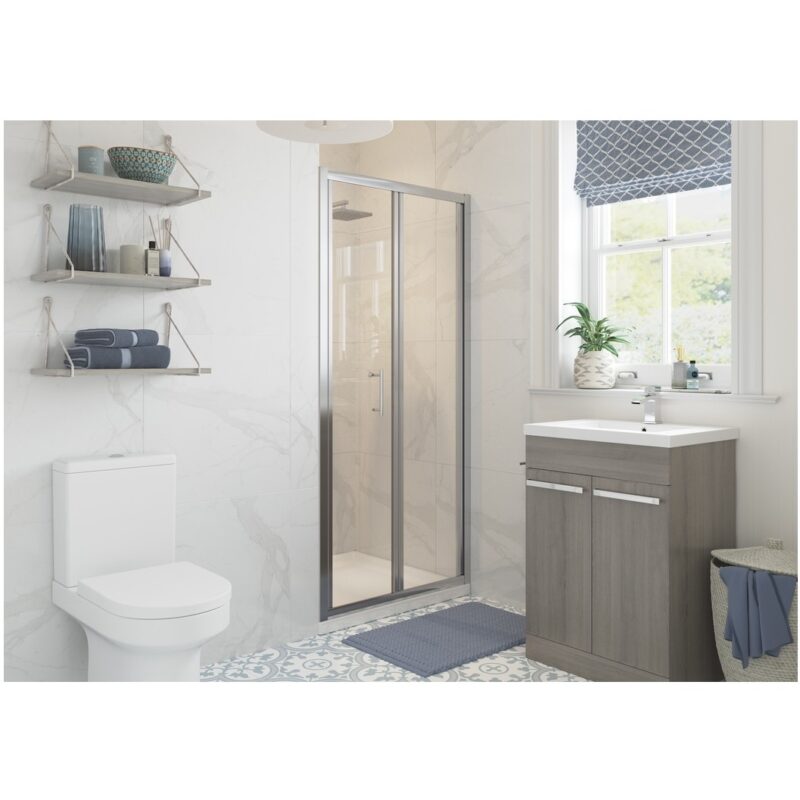 Refresh Classique Framed 800mm Bi-Fold Shower Door