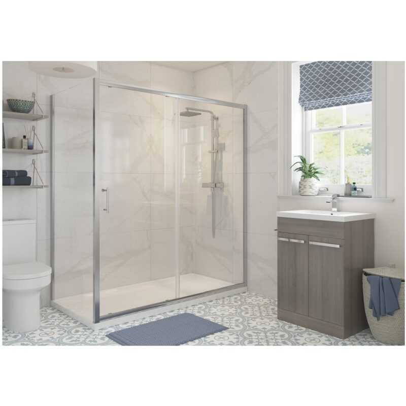 Refresh Classique Framed 1600mm Sliding Shower Door