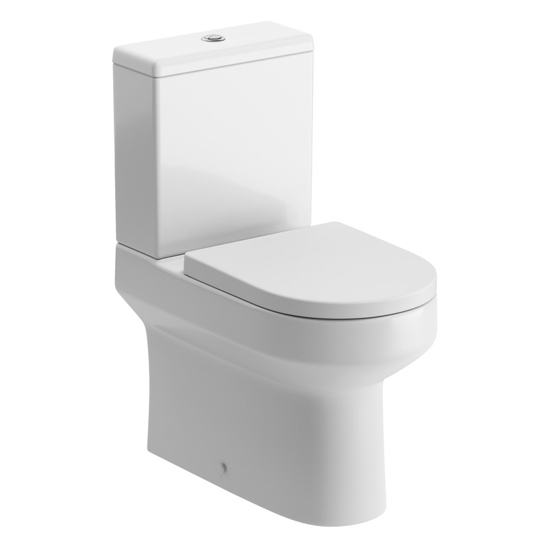 Iona Capri Fully Shrouded Toilet with Soft Close Seat