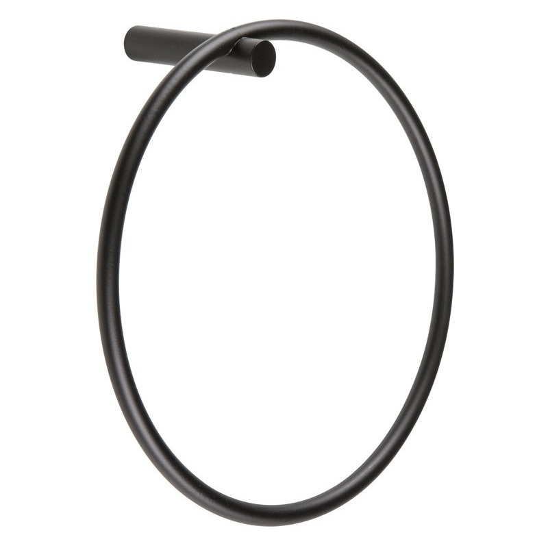 Iona Stafford Towel Ring Black Iona Stafford Towel Ring Black