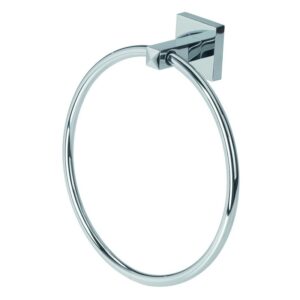 Iona Alfred Towel Ring Chrome