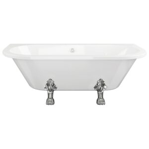 Iona Finsbury Freestanding Back To Wall 2 Hole Bath