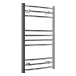 Iona Crater Curved Ladder Radiator 500x800mm Chrome