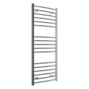 Iona Crater Curved Ladder Radiator 500x1200mm Chrome