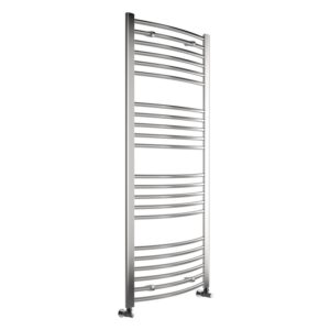 Iona Crater Curved Radiator 500x1600mm Chrome