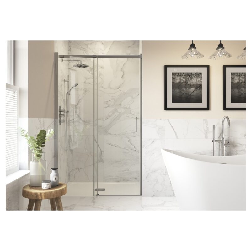 Refresh Wesley Semi-Framed Sliding Door 1000mm Refresh Wesley Semi-Framed Sliding Door 1000mm