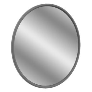Iona Ruskin 550mm Round Mirror Grey Ash