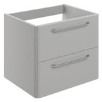 Iona Arosa 594mm Wall Unit without Basin Grey
