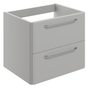 Iona Arosa 594mm Wall Unit without Basin Grey