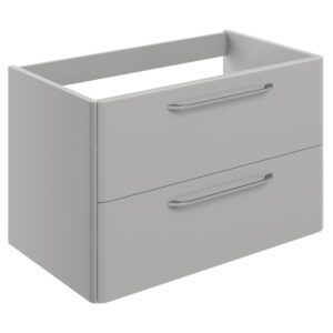 Iona Arosa 794mm Wall Unit without Basin Grey