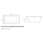 Iona Honour Freestanding 1600x750 Bath