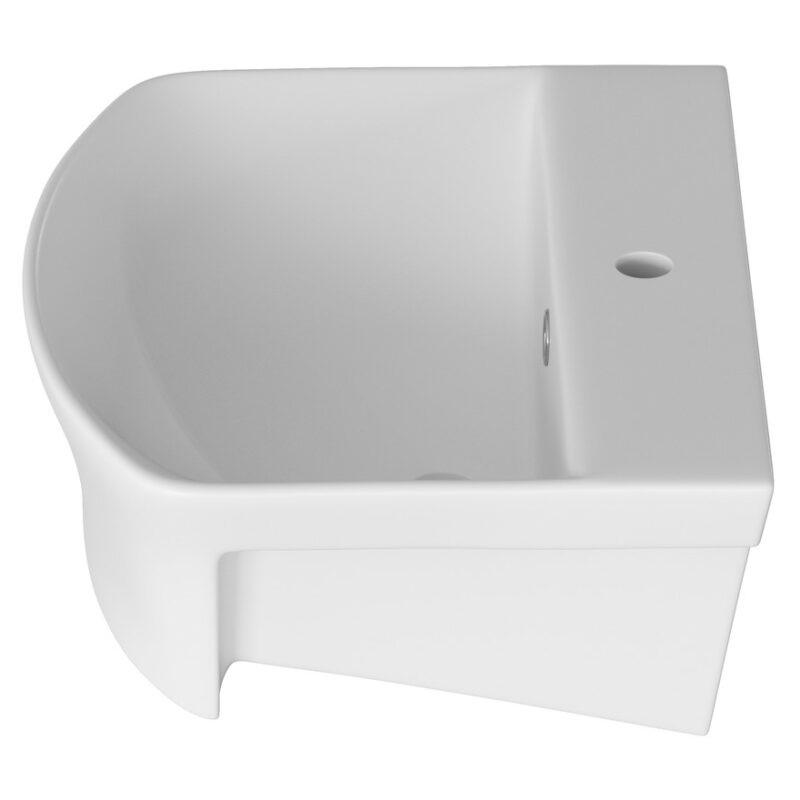 Iona Brooklyn 500x400mm 1 Hole Semi Recessed Basin
