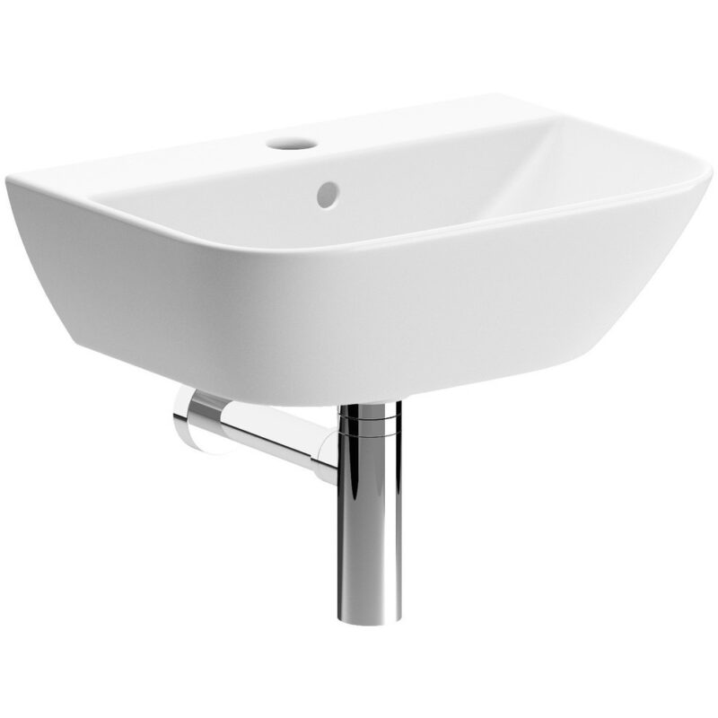 Iona Avesta 450mm Cloakroom Basin & Trap Iona Avesta 450mm Cloakroom Basin & Trap