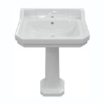 Iona Julian 600mm 1 Taphole Basin & Pedestal