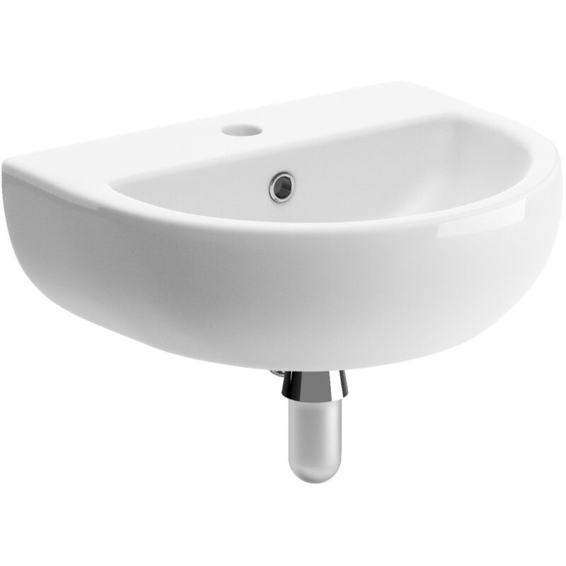 Iona Oxford 450x400mm Cloakroom Basin & Trap Iona Oxford 450x400mm Cloakroom Basin & Trap