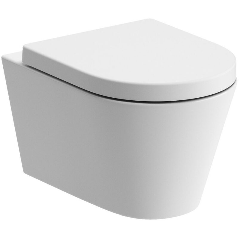 Iona Liberty Rimless Wall Hung WC & Soft Close Seat Iona Liberty Rimless Wall Hung WC & Soft Close Seat
