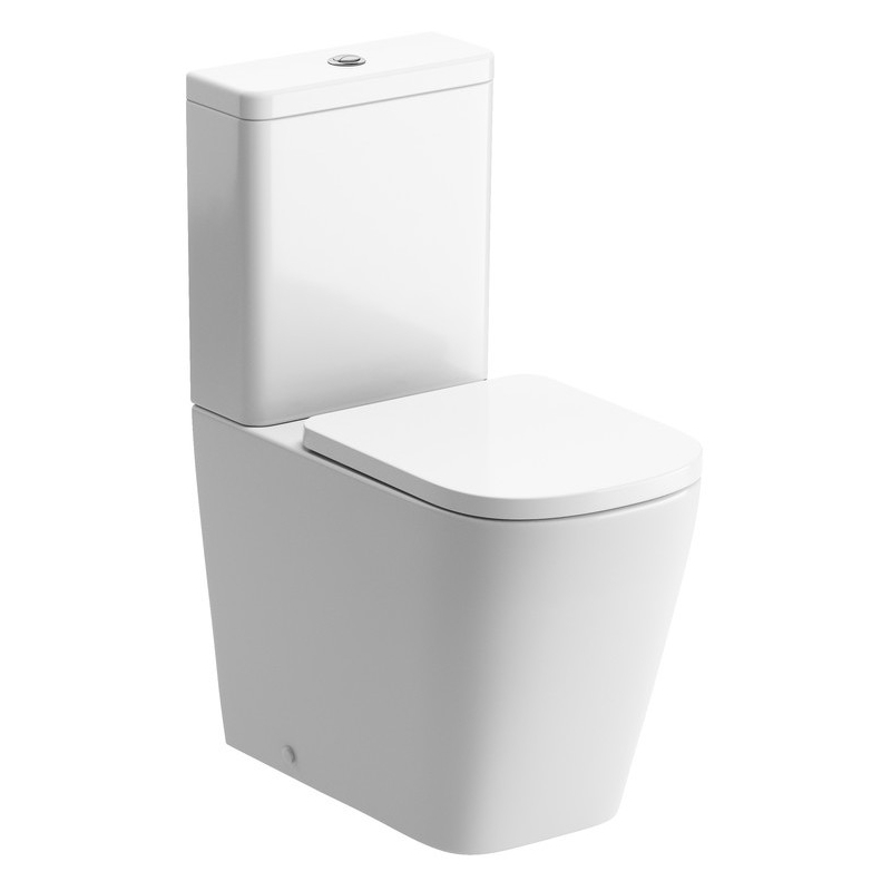 Iona Trafalgar Rimless Close Coupled WC & Soft Close Seat Iona Trafalgar Rimless Close Coupled WC & Soft Close Seat