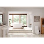 Iona Liberty Rimless Open Back WC & Soft Close Seat