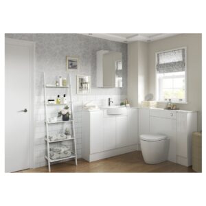 Iona Clifton 2200x330mm Tall End Panel White