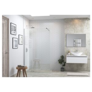 Refresh Dove Wetroom Panel & Support Bar 500mm
