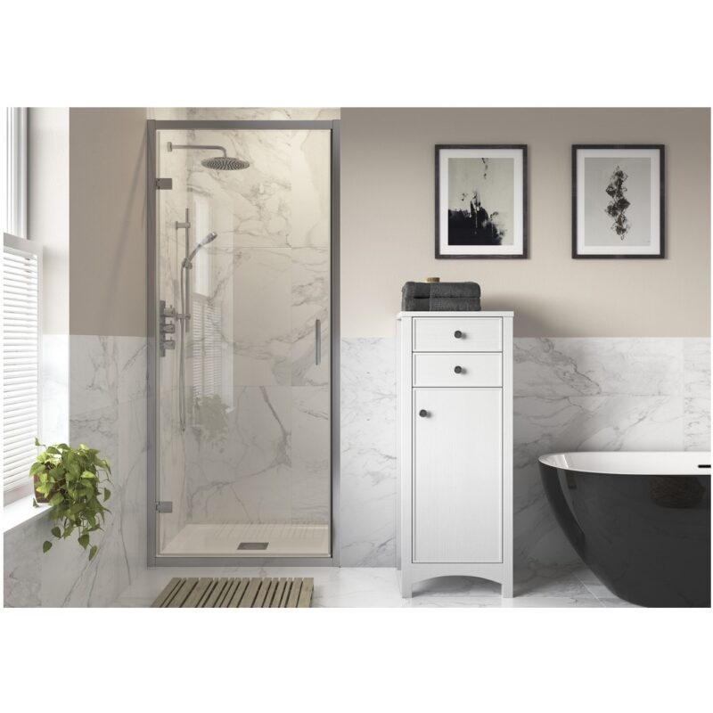 Refresh Wesley Hinged Shower Door 760mm Refresh Wesley Hinged Shower Door 760mm