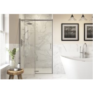 Refresh Wesley Semi-Framed Sliding Shower Door 1200mm