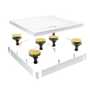 Refresh Easy Plumb Riser Kit A for Square Trays 760-900mm