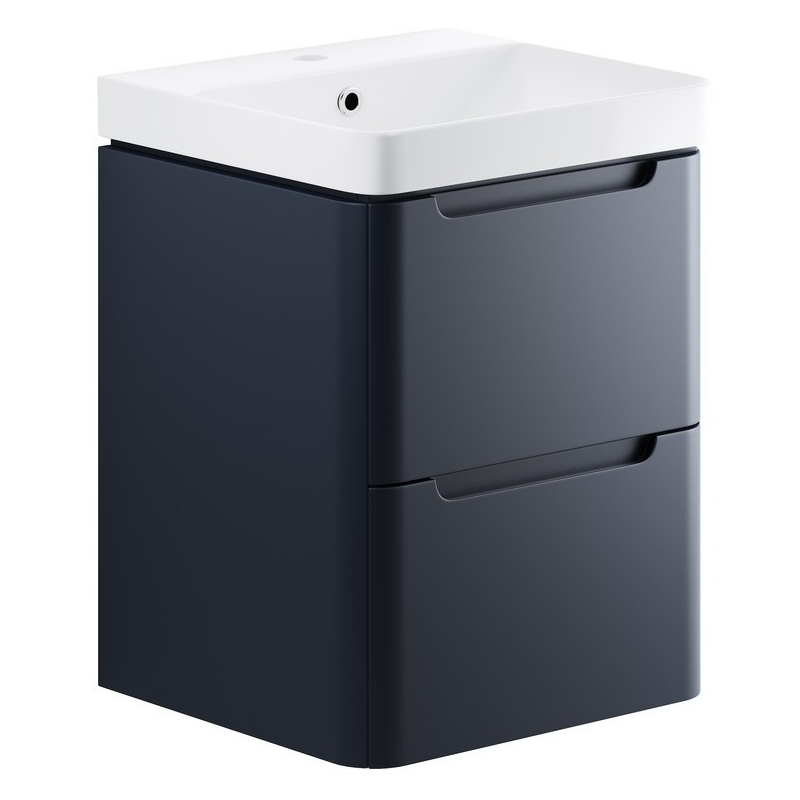 Iona Kingsbridge 500mm Wall Cloakroom Unit Pack Matt Indigo Iona Kingsbridge 500mm Wall Cloakroom Unit Pack Matt Indigo