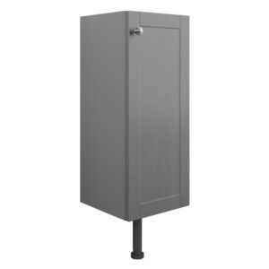 Iona Brookfield 300mm 1 Door Base Unit Grey Ash