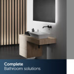 Ideal Standard Ceraline Single Lever Wall Mounted Basin Mixer Silk Black