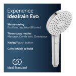 Ideal Standard Idealrain Evo 3 Function Round 110mm Handspray