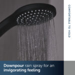 Ideal Standard Idealrain M1 100mm Handspray Silk Black