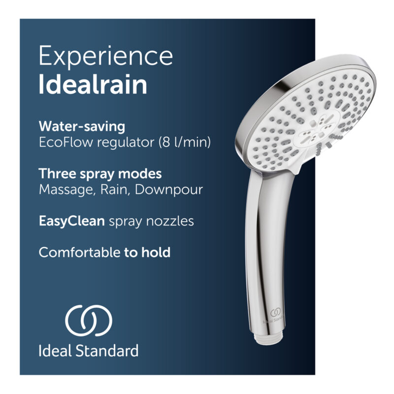 Ideal Standard Idealrain M3 Three Function Handspray B9403