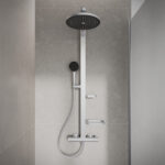 Ideal Standard Ceratherm Alu+ Bar Shower System Silver