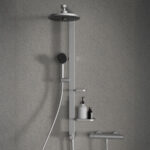 Ideal Standard Ceraflow Alu+ Shower Diverter System Silver