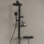 Ideal Standard Ceraflow ALU+ Rigid Riser System with Diverter Black