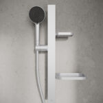 Ideal Standard Idealrain Alu+ 600mm Slide Rail Shower Set Silver