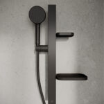 Ideal Standard Idealrain ALU+ Shower Set with 600mm Rail Black