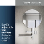 Ideal Standard Alu+ Large Beauty Bar with 500mm Mirror Silver